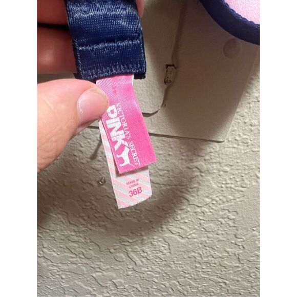 PINK By Victoria’s Secret Blue Bra Woman’s Size 36B - Picture 9 of 11